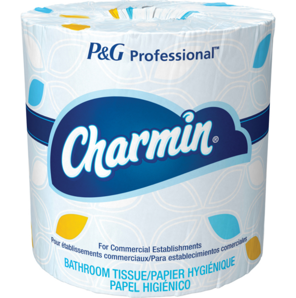 Charmin 2-Ply Standard Toilet Paper, White, 450 Sheets Roll, 75 Rolls Carton (71693)